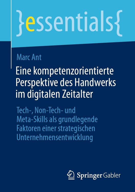 Produktbild: Eine kompetenzorientierte Perspektive des Handwerks im digitalen Zeitalter