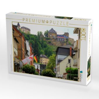 Produktbild: CALVENDO Puzzle St. Goar am Mittelrhein mit Blick auf die Burg Rheinfels | 1000 Teile Lege-Gr&ouml;&szlig;e 64x48cm Foto-Puzzle f&uuml;r gl&uuml;ckliche Stunden