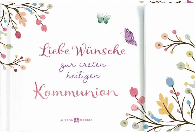 Produktbild: Liebe W&uuml;nsche zur ersten heiligen Kommunion