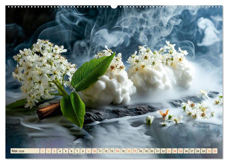 Produktbild: Molekulare K&uuml;che f&uuml;r Gourmets - Genuss erleben (hochwertiger Premium Wandkalender 2026 DIN A2 quer), Kunstdruck in Hochglanz