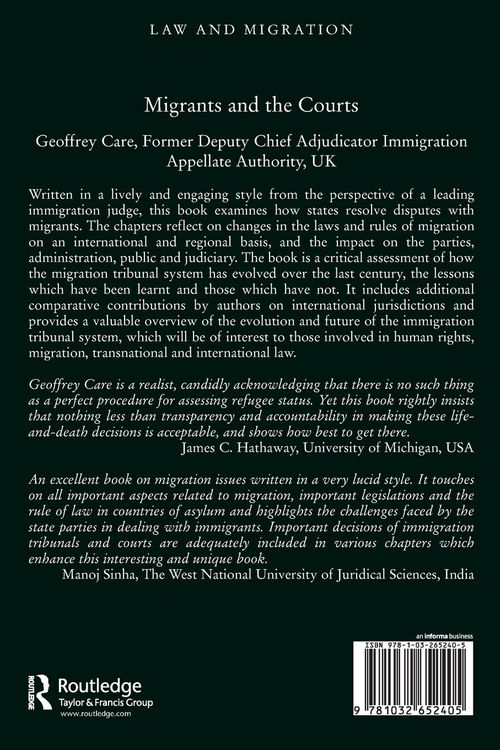 Produktbild: Migrants and the Courts