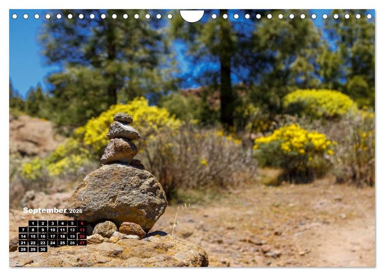 Produktbild: Auf Schusters Rappen... Gran Canaria (Wandkalender 2026 DIN A4 quer), CALVENDO Monatskalender