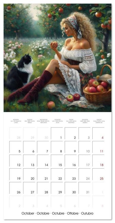 Produktbild: SENSUAL HARVEST (Wall Calendar 2026 12 &times; 12 Inch) CALVENDO 12 Month Wall Calendar