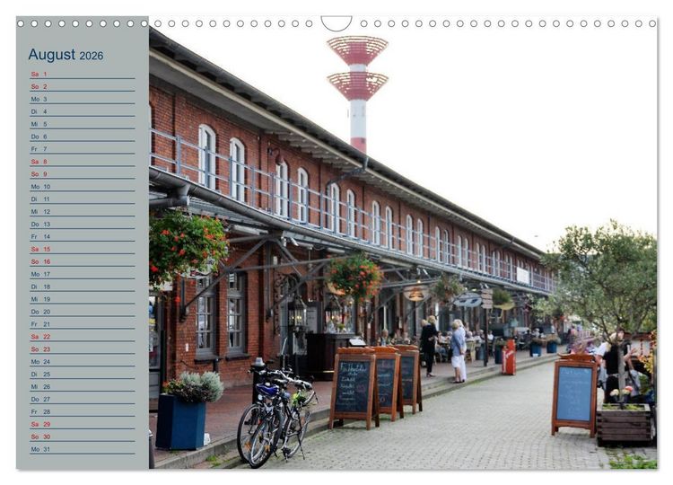 Produktbild: BREMERHAVEN - 2026 (Wandkalender 2026 DIN A3 quer), CALVENDO Monatskalender