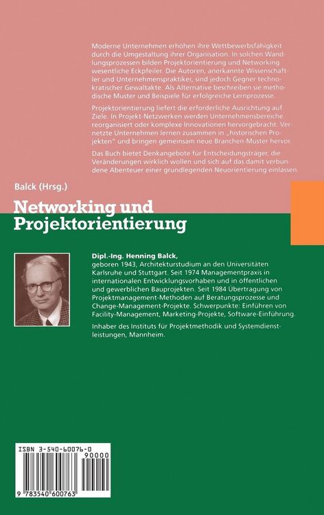Produktbild: Networking und Projektorientierung