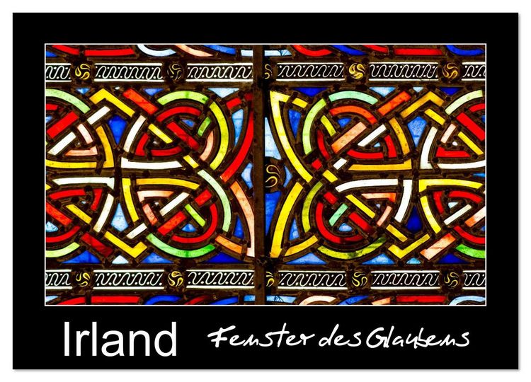 Produktbild: IRLAND - Fenster des Glaubens (Wandkalender 2026 DIN A4 quer), CALVENDO Monatskalender