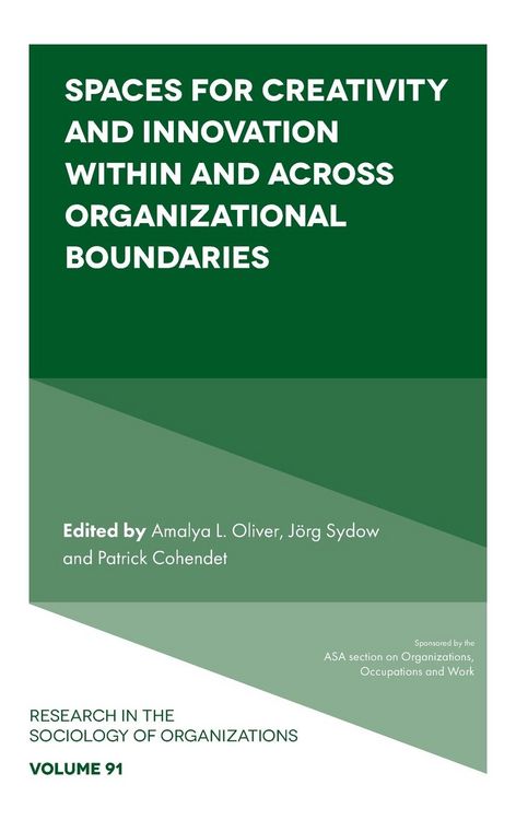 Produktbild: Spaces for Creativity and Innovation Within and Across Organizational Boundaries