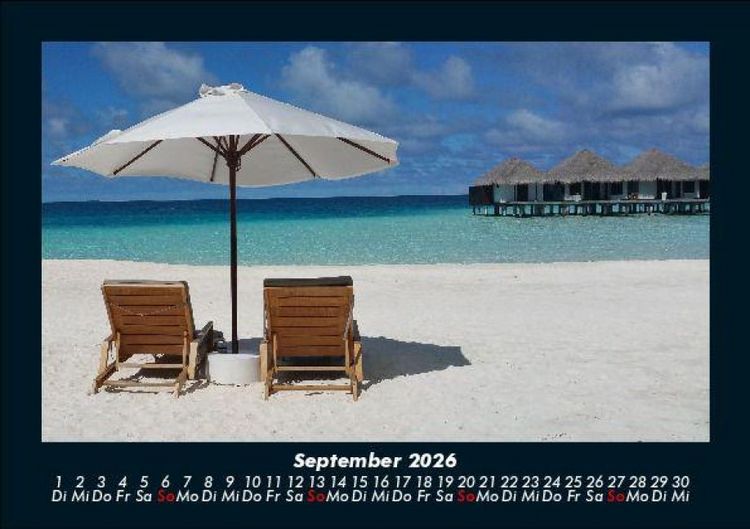 Produktbild: Urlaubsgef&uuml;hle 2026 Fotokalender DIN A5