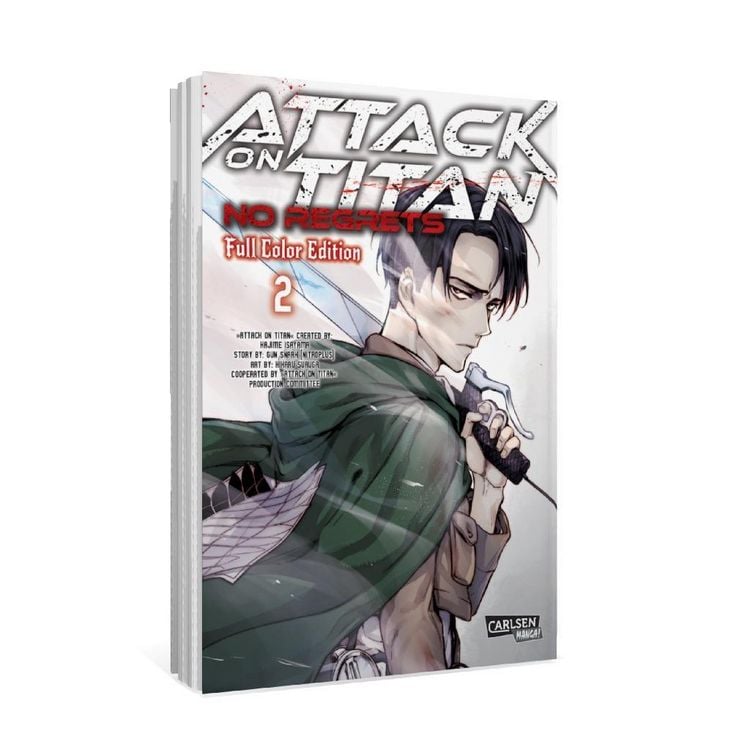 Produktbild: Attack On Titan - No Regrets Full Colour Edition 2