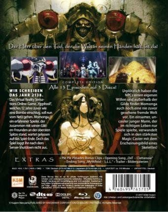 Produktbild: Overlord - Complete Edition [3 BRs]