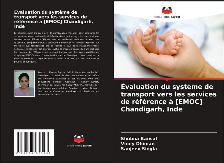 Produktbild: &Eacute;valuation du syst&egrave;me de transport vers les services de r&eacute;f&eacute;rence &agrave; [EMOC] Chandigarh, Inde
