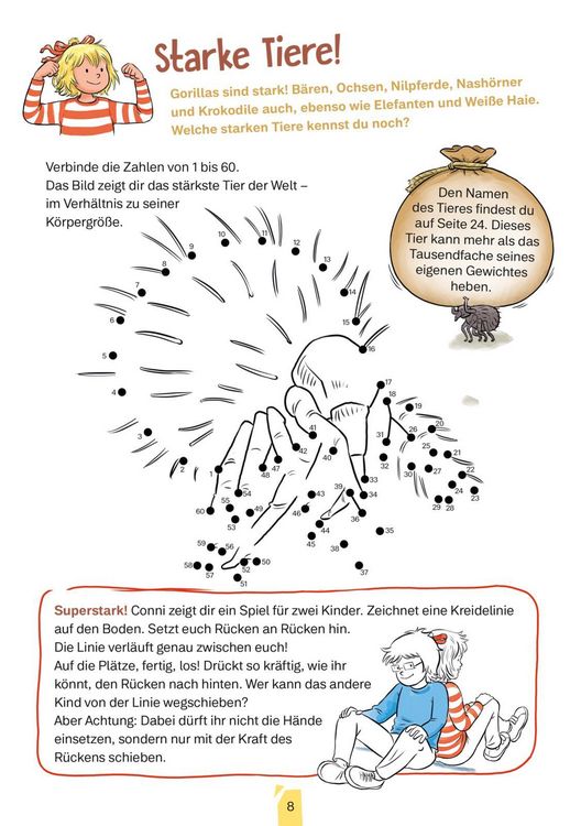 Produktbild: Conni Gelbe Reihe (Besch&auml;ftigungsbuch): Tierischer Mal- und Bastelspa&szlig;