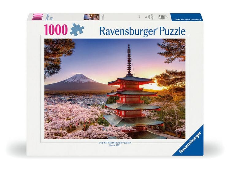 Ravensburger puzzle Beautiful Dolomites - Jigsaw puzzle - 1000 pieces, Old version