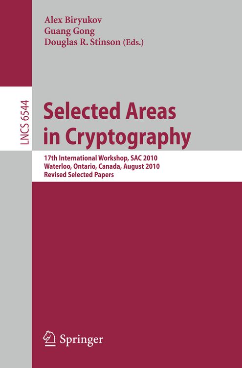 Produktbild: Selected Areas in Cryptography