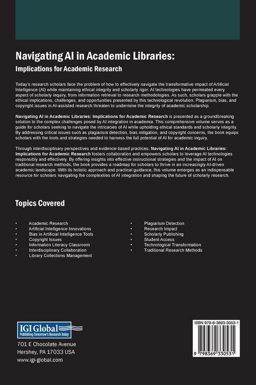 Produktbild: Navigating AI in Academic Libraries