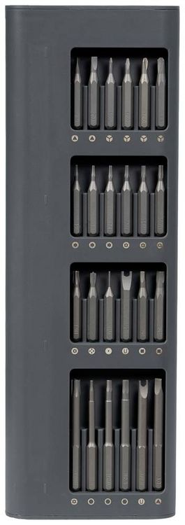 Produktbild: Joy-it WE-0002 Werkzeugset Schraubendreher, Akku-Multi-Tool magnetisch, im Koffer 62teilig