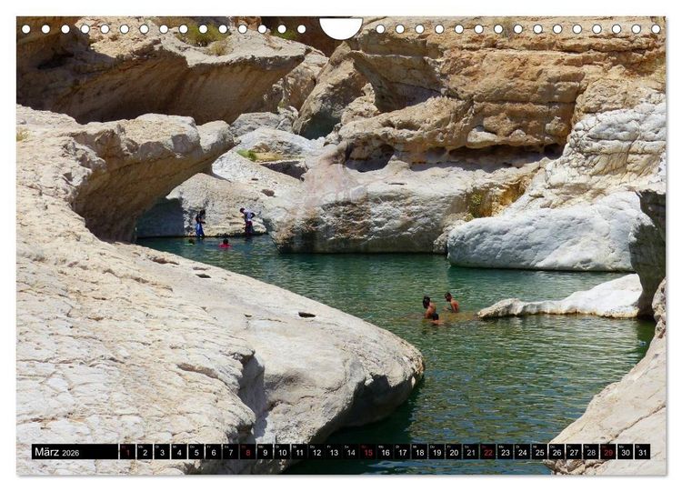 Produktbild: Faszinierendes Reiseland Oman (Wandkalender 2026 DIN A4 quer), CALVENDO Monatskalender