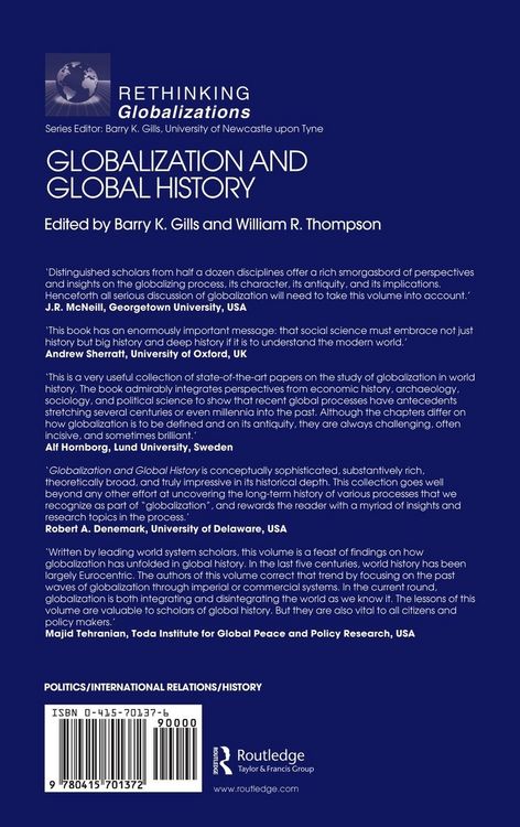 Produktbild: Globalization and Global History