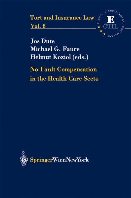 Produktbild: No Fault Compensation in the Health Care Sector