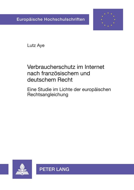 Produktbild: Verbraucherschutz im Internet nach französischem und deutschem Recht
