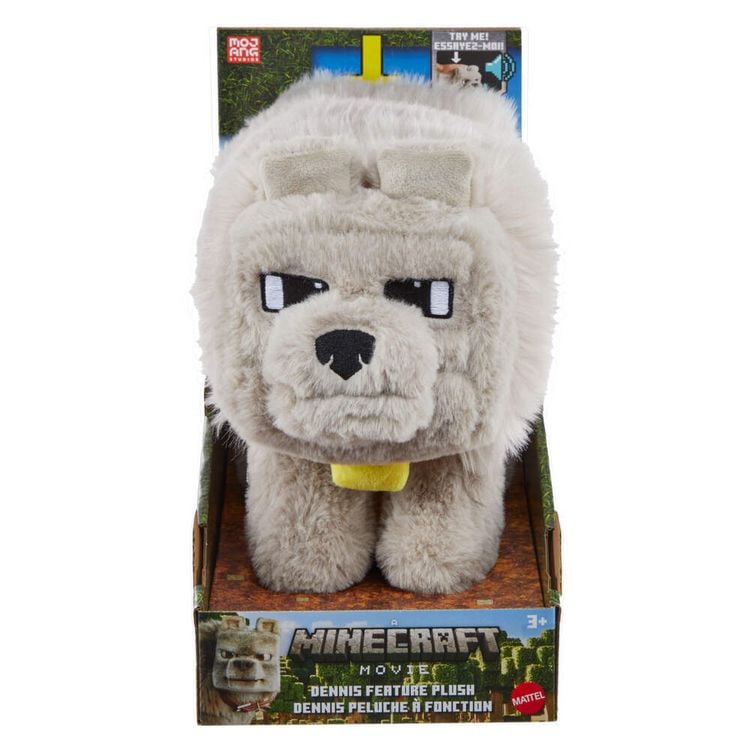 Produktbild: Minecraft Dennis the Wolf Deluxe Funktionspl&uuml;sch