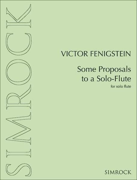 Produktbild: Some Proposals to a Solo-Flute