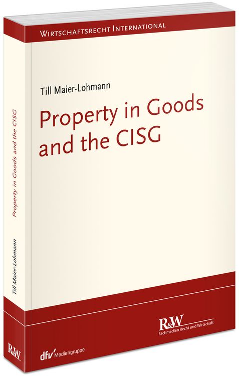 Produktbild: Property in Goods and the CISG