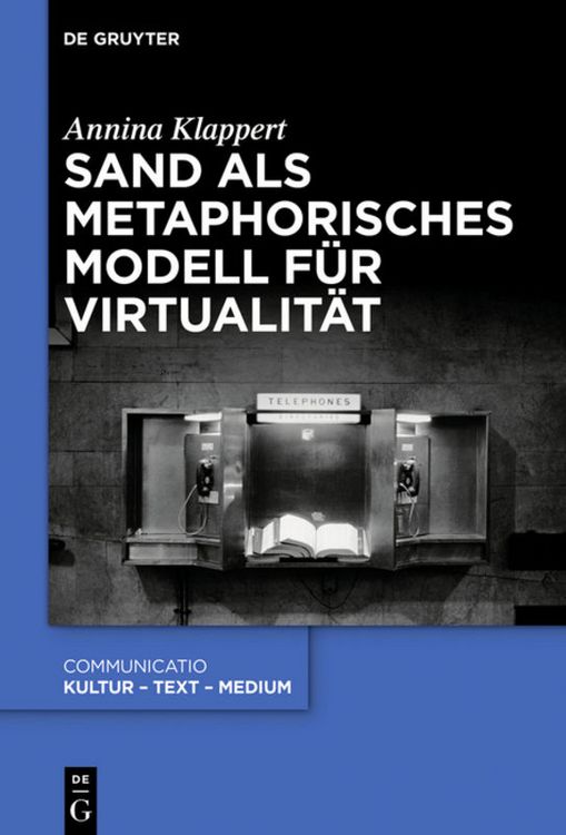 Produktbild: Sand als metaphorisches Modell f&uuml;r Virtualit&auml;t