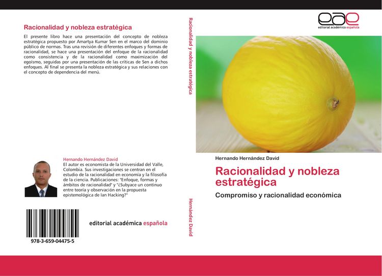 Produktbild: Racionalidad y nobleza estrat&eacute;gica
