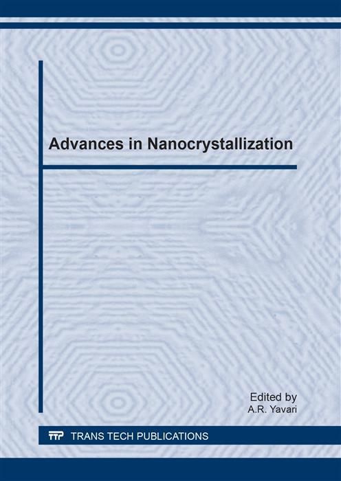 Produktbild: Advances in Nanocrystallization