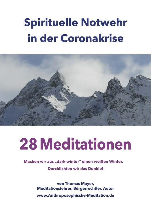 Produktbild: Spirituelle Notwehr in der Coronakrise