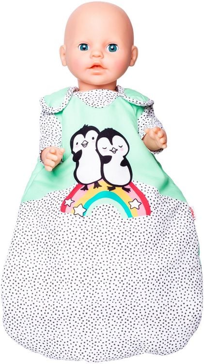 Produktbild: Puppen-Schlafsack Pinguin, 28-35 cm