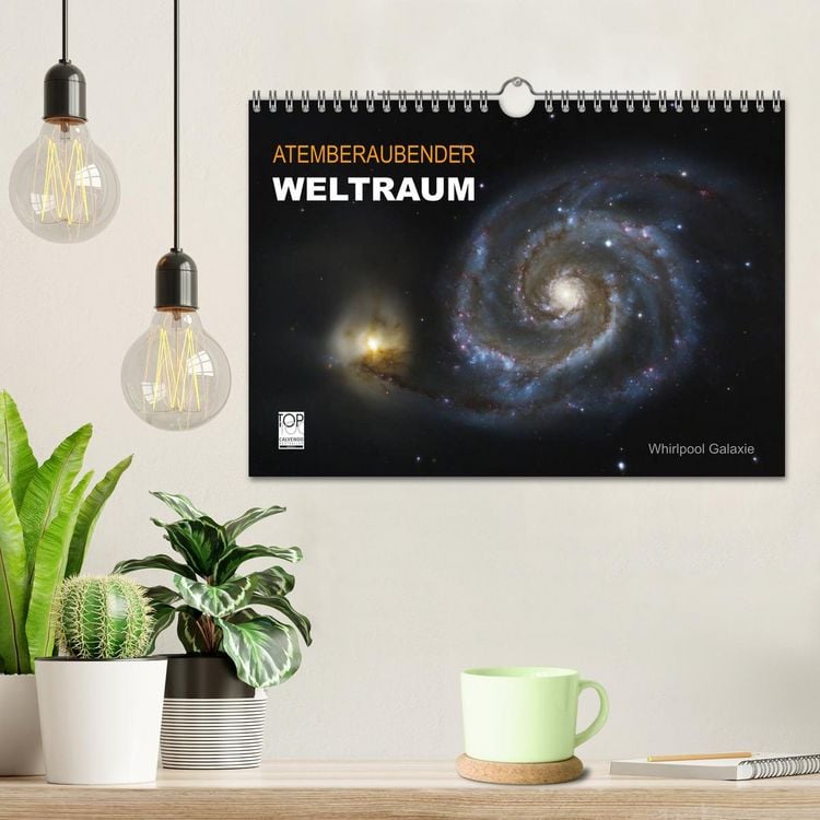 Produktbild: Atemberaubender Weltraum (Wandkalender 2026 DIN A4 quer), CALVENDO Monatskalender
