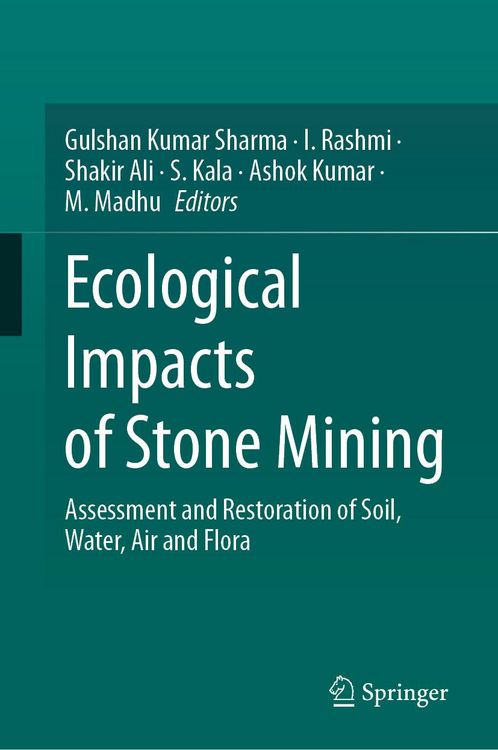 Produktbild: Ecological Impacts of Stone Mining