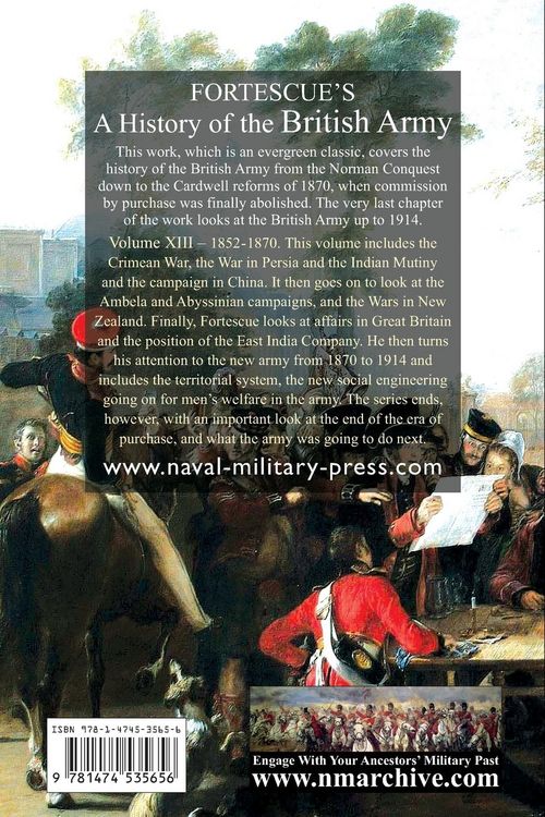 Produktbild: Fortescue's History Of The British Army