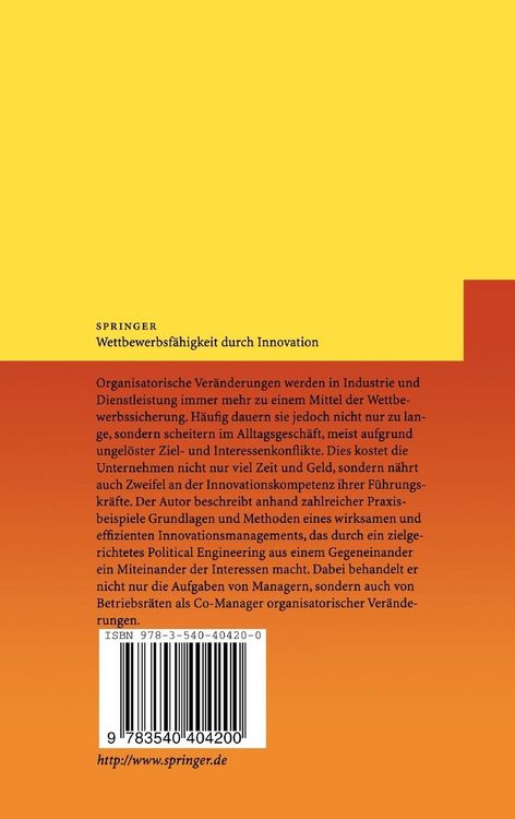 Produktbild: Wettbewerbsf&auml;higkeit durch Innovation