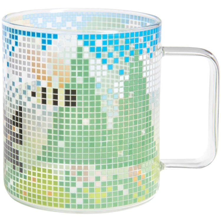 Produktbild: Glas Tasse Landschaft, &Oslash; 8,5cm, H 9,5cm