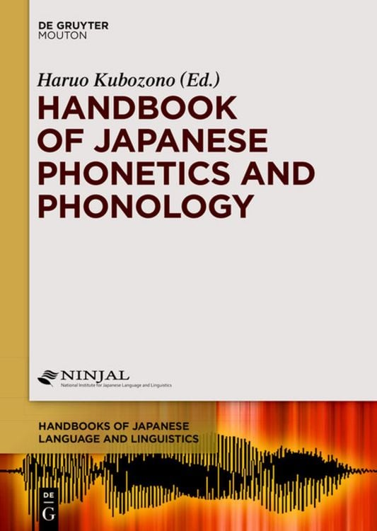 Produktbild: Handbook of Japanese Phonetics and Phonology