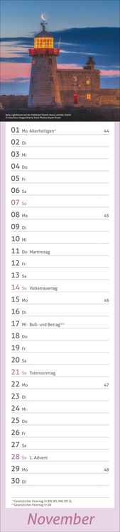 Produktbild: times&more Leuchtt&uuml;rme Langplaner 2027