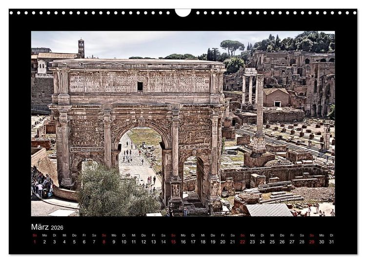 Produktbild: Roma (Wandkalender 2026 DIN A3 quer), CALVENDO Monatskalender