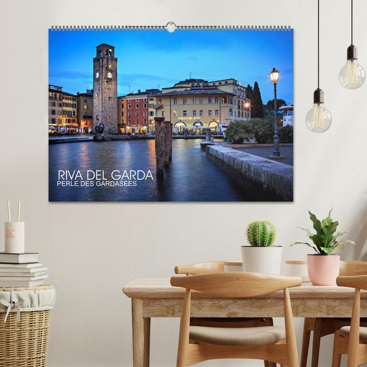 Produktbild: Riva del Garda - Perle des Gardasees (Wandkalender 2026 DIN A2 quer), CALVENDO Monatskalender