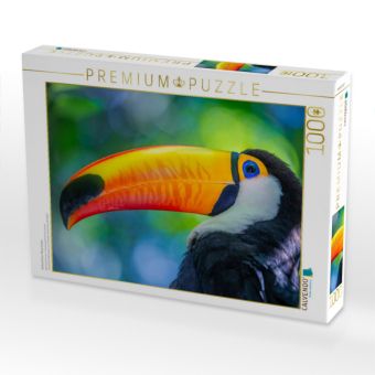 Produktbild: CALVENDO Puzzle Farbenfroher Riesentukan | 1000 Teile Lege-Gr&ouml;&szlig;e 64x48cm Foto-Puzzle f&uuml;r gl&uuml;ckliche Stunden