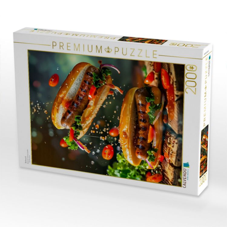 Produktbild: CALVENDO Puzzle Bratwurst | 2000 Teile Lege-Gr&ouml;&szlig;e 90x67cm Foto-Puzzle f&uuml;r gl&uuml;ckliche Stunden