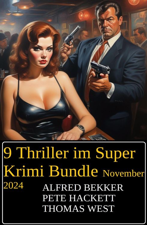 Produktbild: 9 Thriller im Super Krimi Bundle November 2024