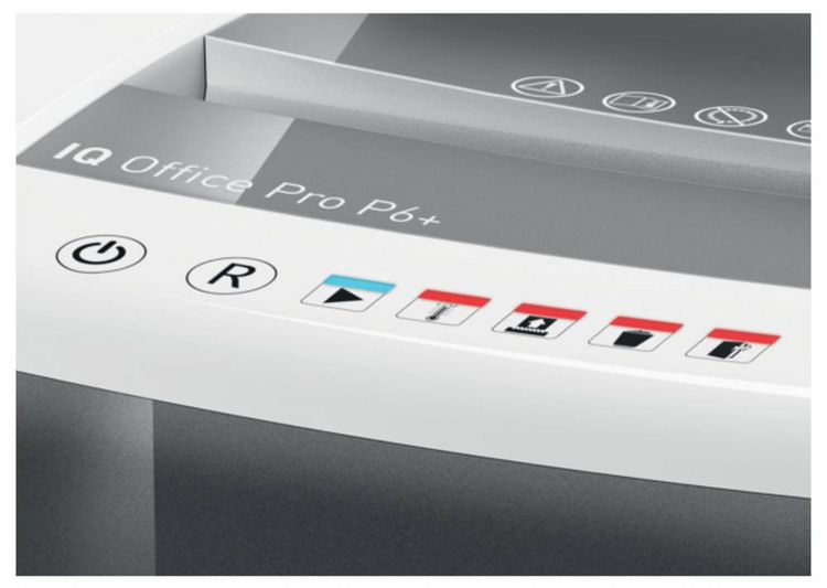 Produktbild: LEITZ&reg; Aktenvernichter IQ Slim Home Office, Partikelschnitt 4 x 28 mm