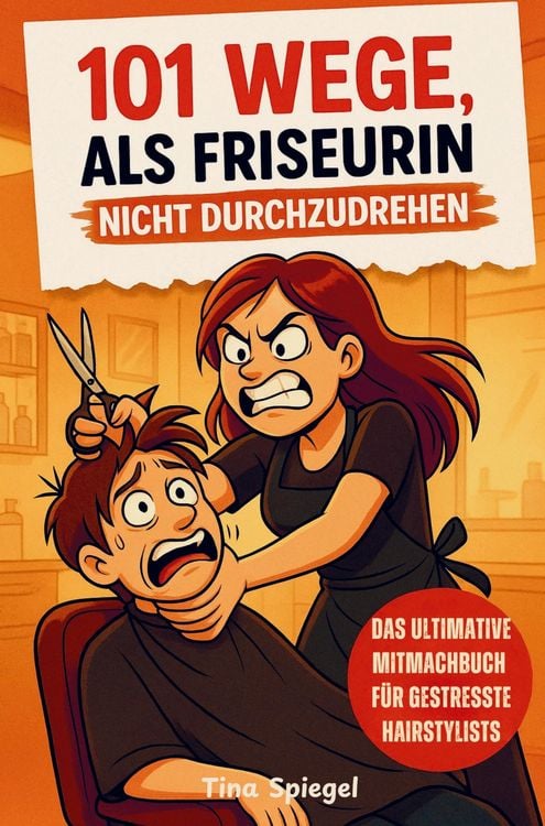 Produktbild: 101 Wege, als Friseurin nicht durchzudrehen - Das ultimative Mitmach- und Geschenkbuch f&uuml;r gestresste Hairstylistinnen