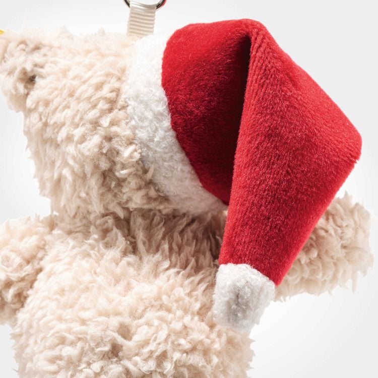 Produktbild: Steiff 122607 - Schl&uuml;sselanh&auml;nger Teddyb&auml;r Ben Cosy Christmas, beige,