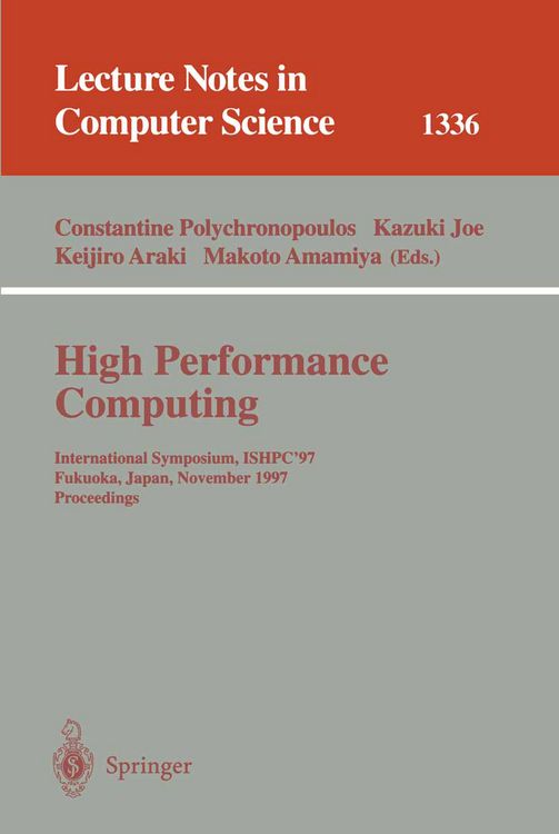 Produktbild: High Performance Computing