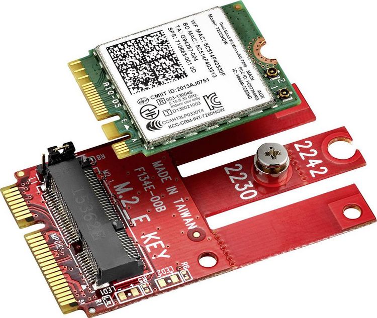 Produktbild: Renkforce Schnittstellen-Konverter [1x M.2 NGFF - 1x Mini-PCI-Express]
