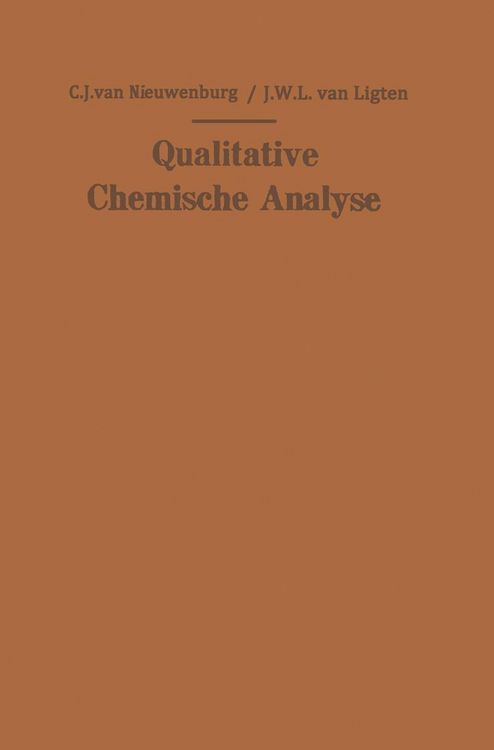 Produktbild: Qualitative Chemische Analyse